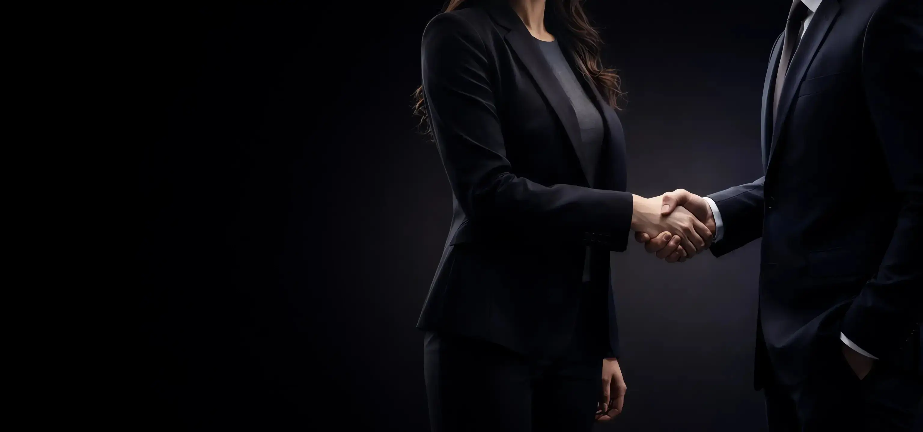 Schimmernde Lichter in einem dunklen Raum